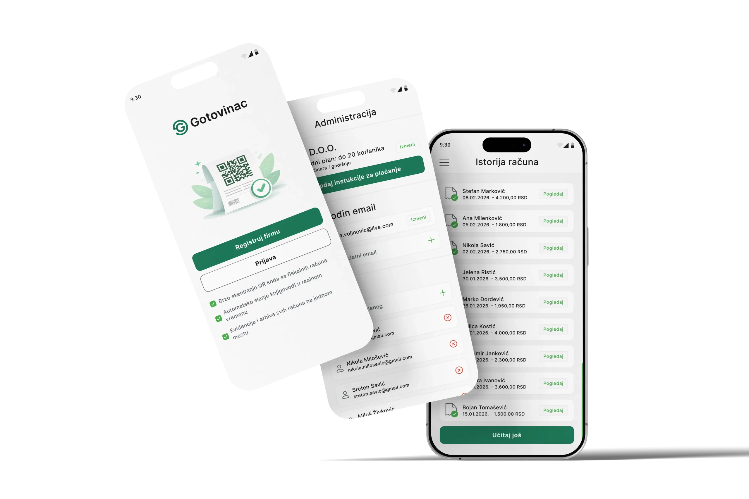 Aplikacija za skeniranje fiskalnog računa QR kod Srbija